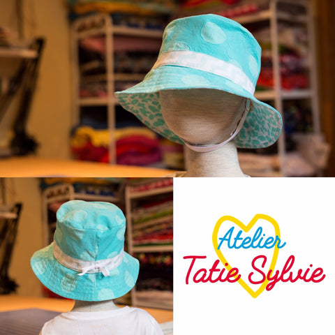 Chapeau  Safari turquoise