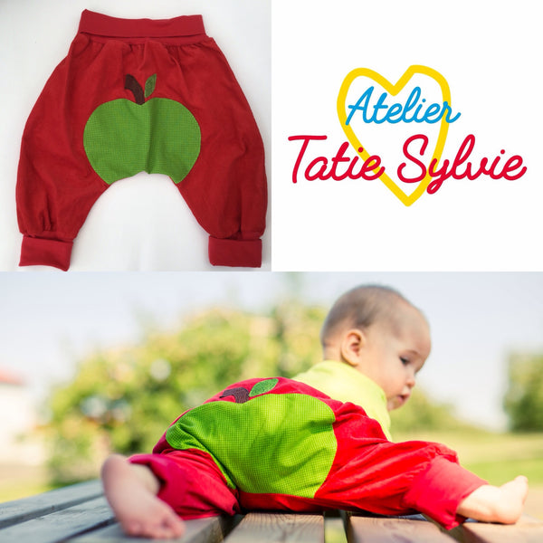 Rouge/Pomme verte