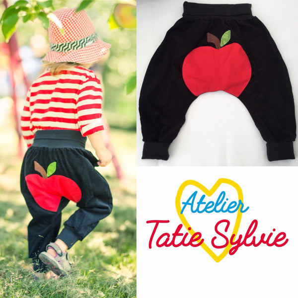 Noir/Pomme rouge